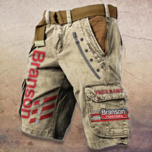 Sportswearmerch Branson Tractor Denim Shorts For Fan