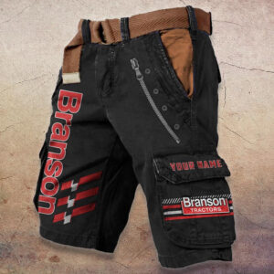 Sportswearmerch Branson Tractor Denim Shorts For Fan