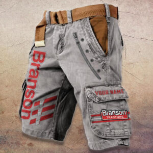Sportswearmerch Branson Tractor Denim Shorts For Fan