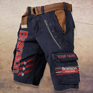 Sportswearmerch Branson Tractor Denim Shorts For Fan