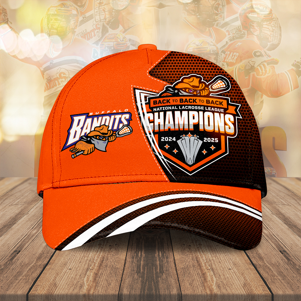 Sportswearmerch Buffalo Bandits NLL Classic Cap For Fan