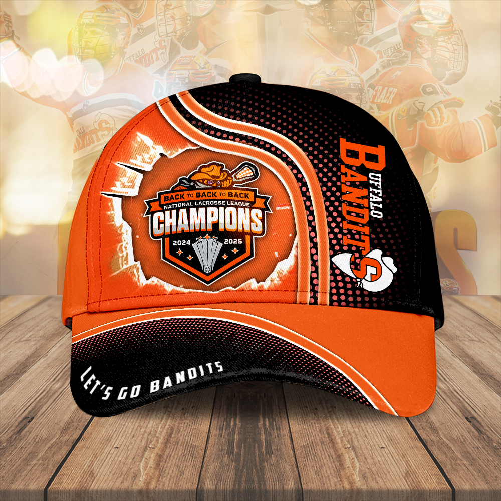 Sportswearmerch Buffalo Bandits NLL Classic Cap For Fan