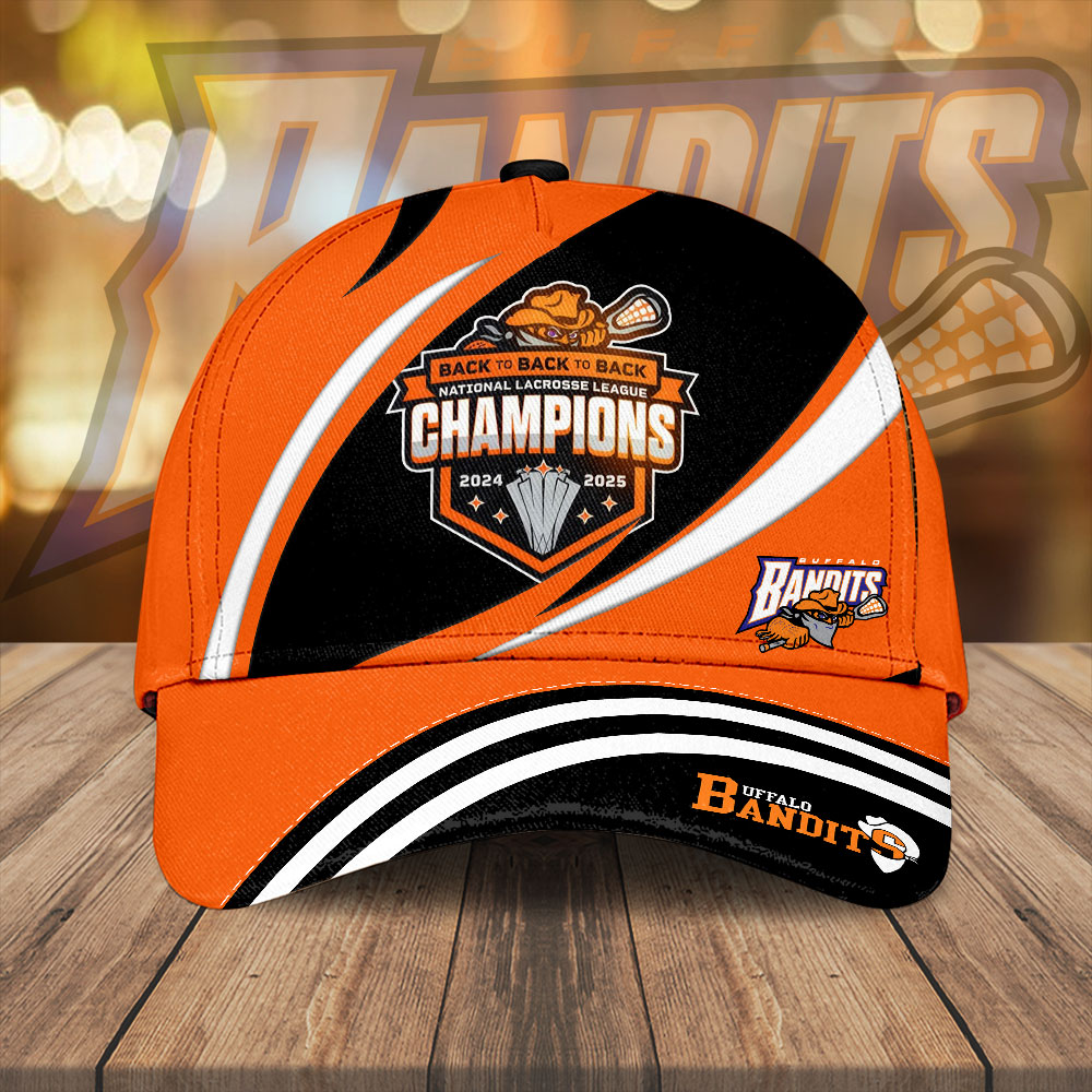 Sportswearmerch Buffalo Bandits NLL Classic Cap For Fan