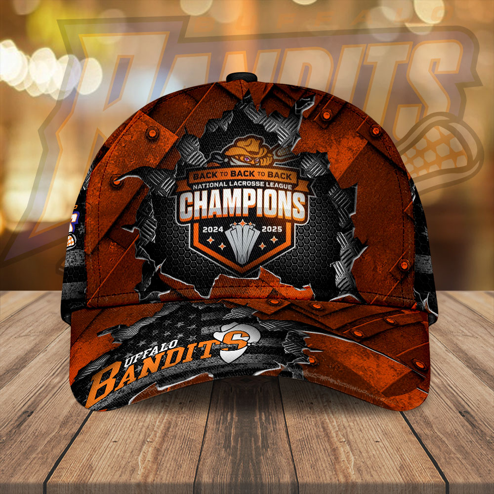Sportswearmerch Buffalo Bandits NLL Classic Cap For Fan