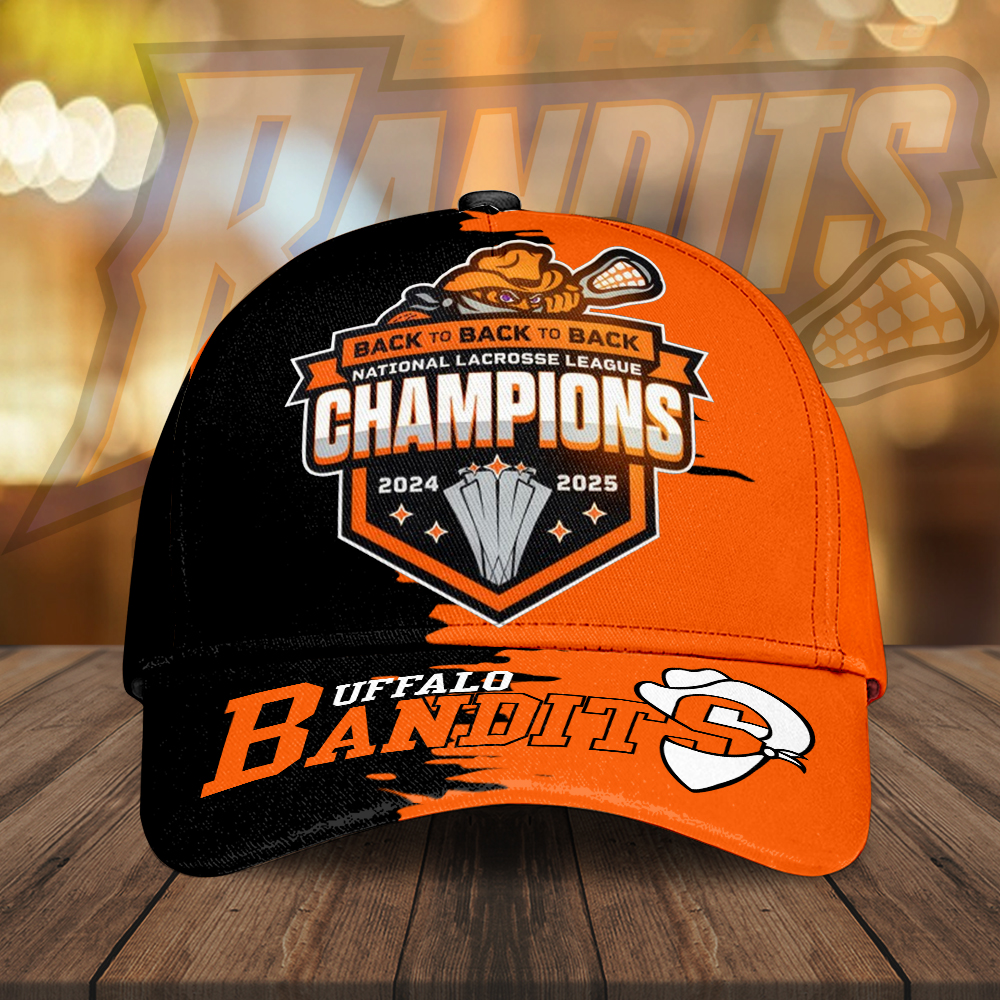 Sportswearmerch Buffalo Bandits NLL Classic Cap For Fan