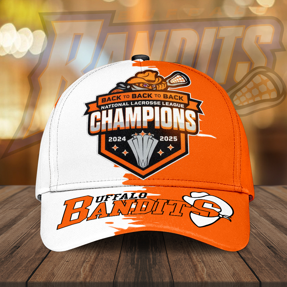 Sportswearmerch Buffalo Bandits NLL Classic Cap For Fan