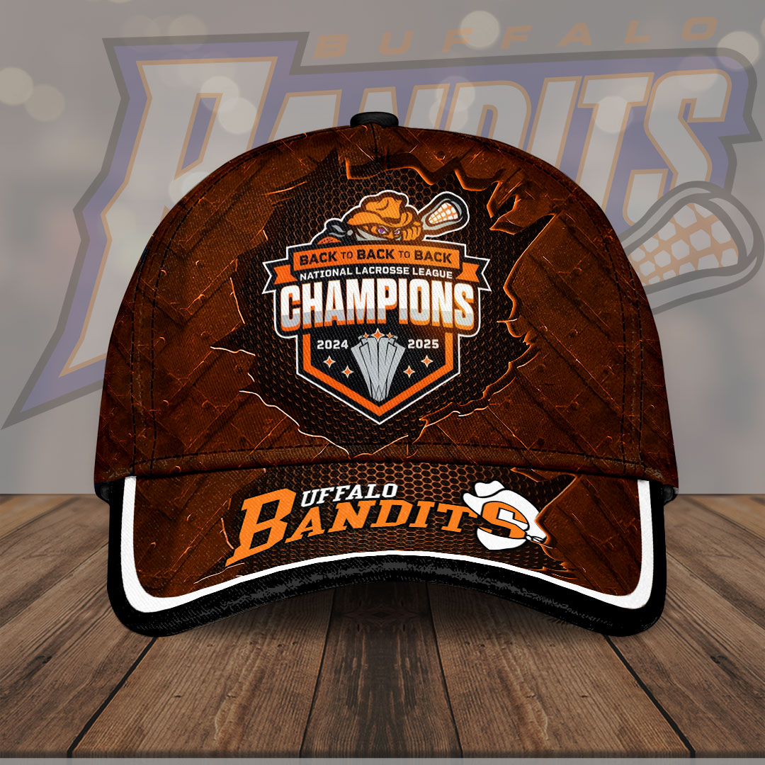 Sportswearmerch Buffalo Bandits NLL Classic Cap For Fan
