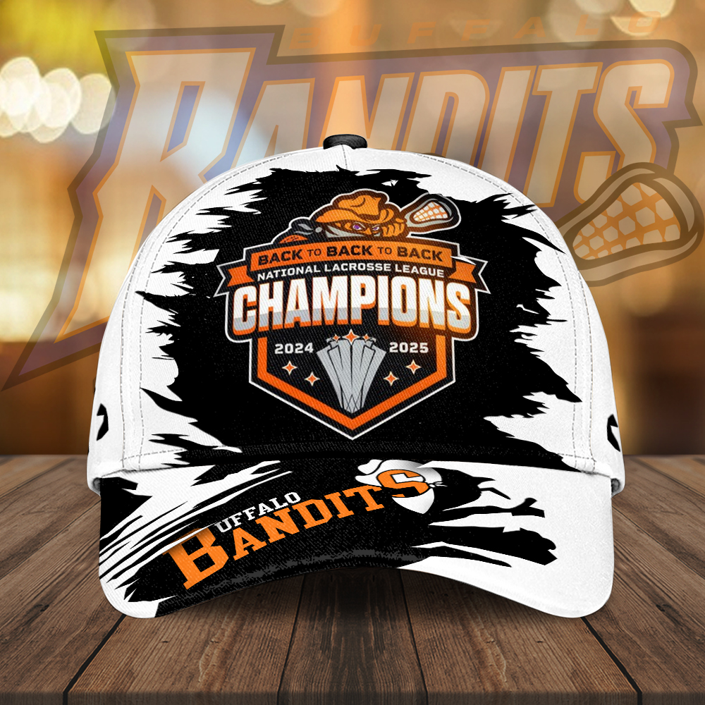Sportswearmerch Buffalo Bandits NLL Classic Cap For Fan