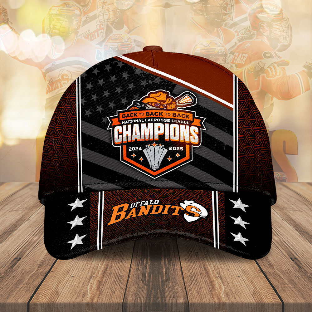 Sportswearmerch Buffalo Bandits NLL Classic Cap For Fan