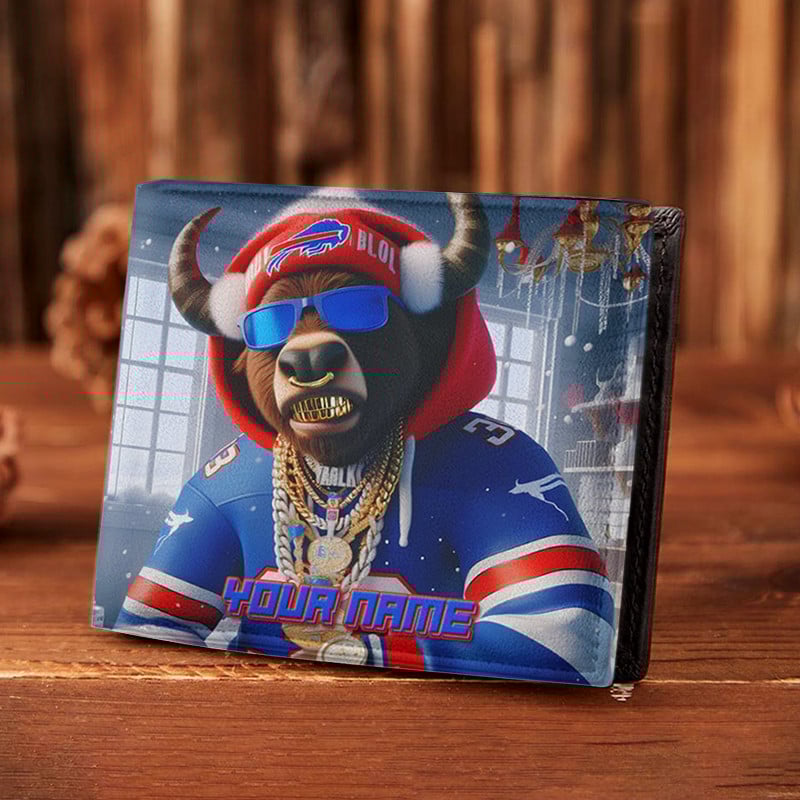 Sportswearmerch Buffalo Bills NFL Folded Wallet Perfect Gift For Fan