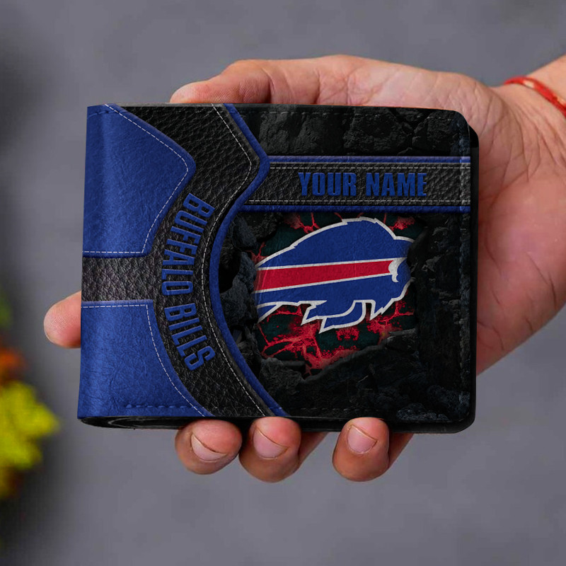 Sportswearmerch Buffalo Bills NFL Men Folded Wallet Gift For Fans