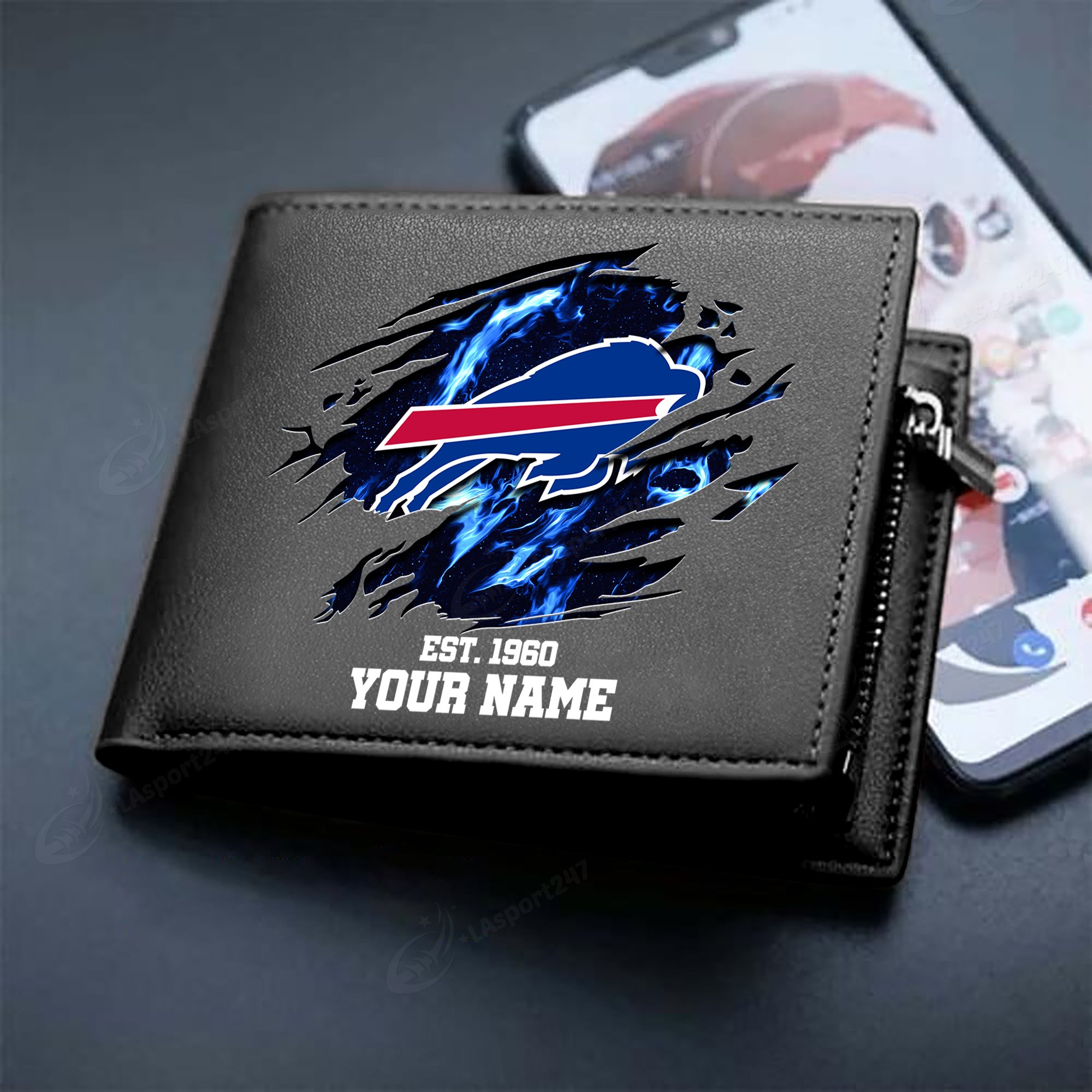 Sportswearmerch Buffalo Bills NFL Men Wallet For Fan