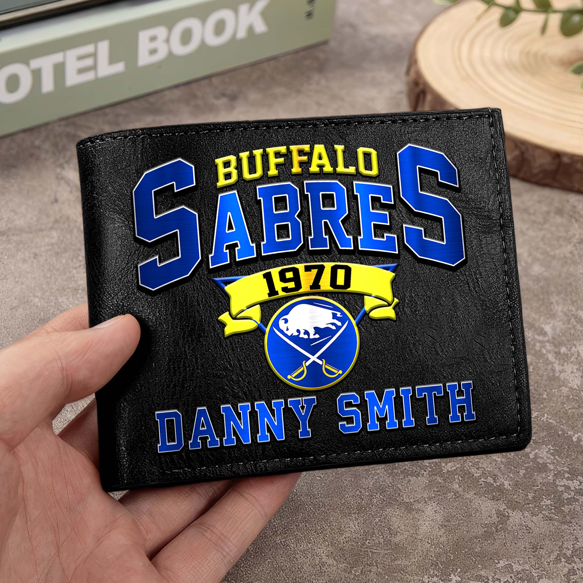 Sportswearmerch Buffalo Sabres NHL Men Wallet For Fan