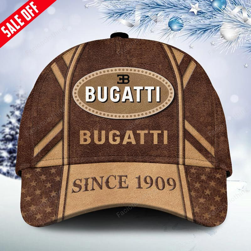 Sportswearmerch Bugatti Car Personalized Cap For Fan