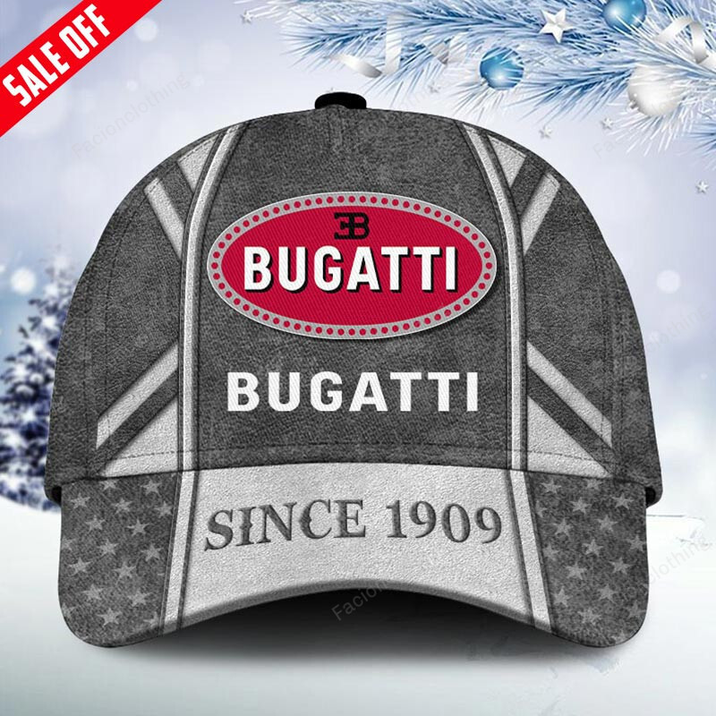 Sportswearmerch Bugatti Car Personalized Cap For Fan