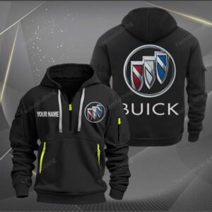 Sportswearmerch Buick Car Personalized Half Zip Hoodie For Fan