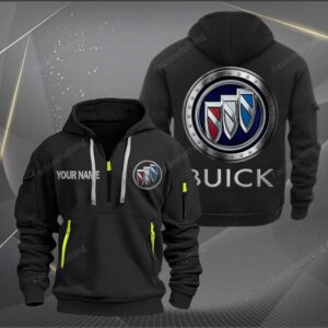 Sportswearmerch Buick Car Personalized Half Zip Hoodie For Fan