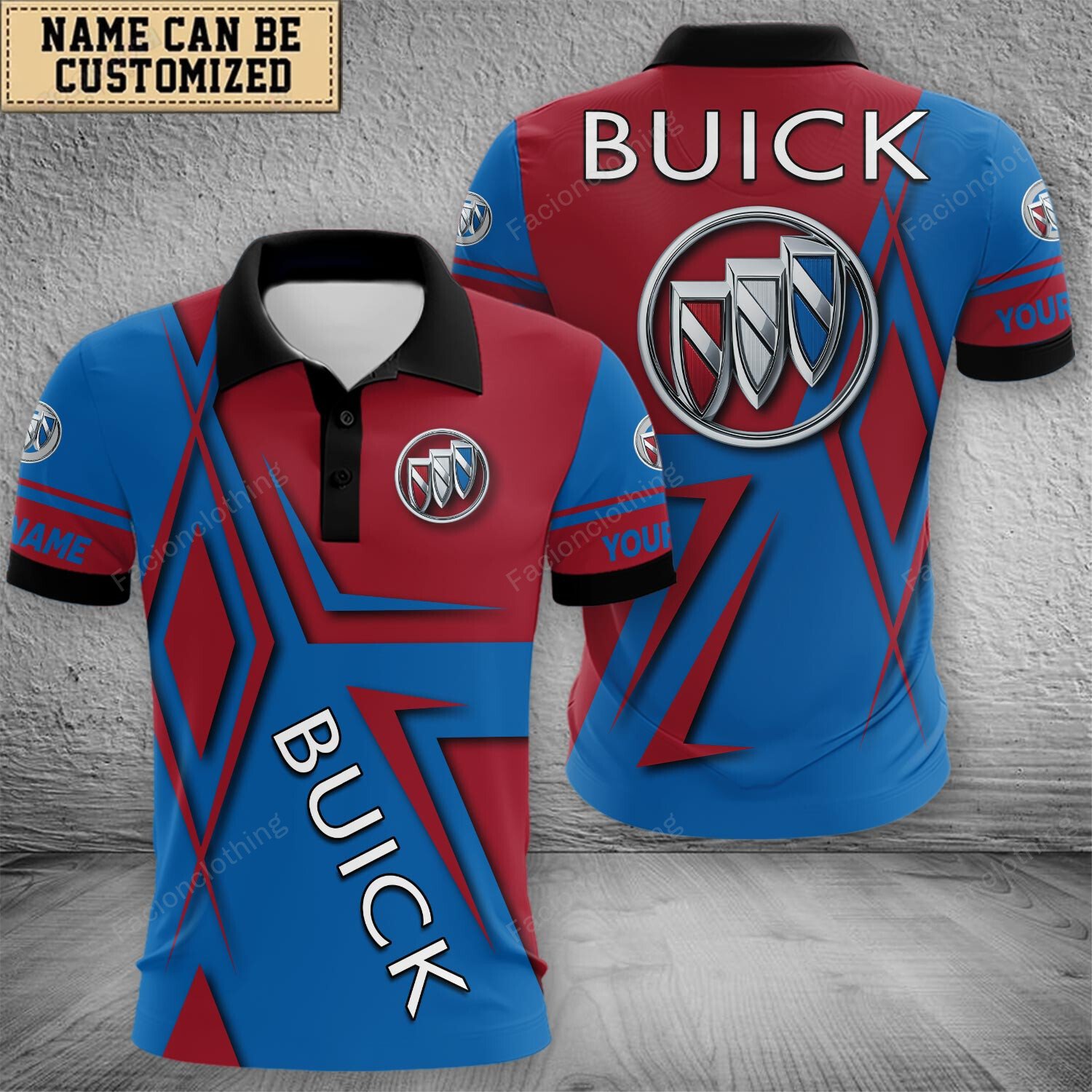 Sportswearmerch Buick Car Polo Shirt For Fan