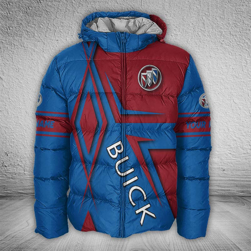 Sportswearmerch Buick Car Puffer Jacket For Fan