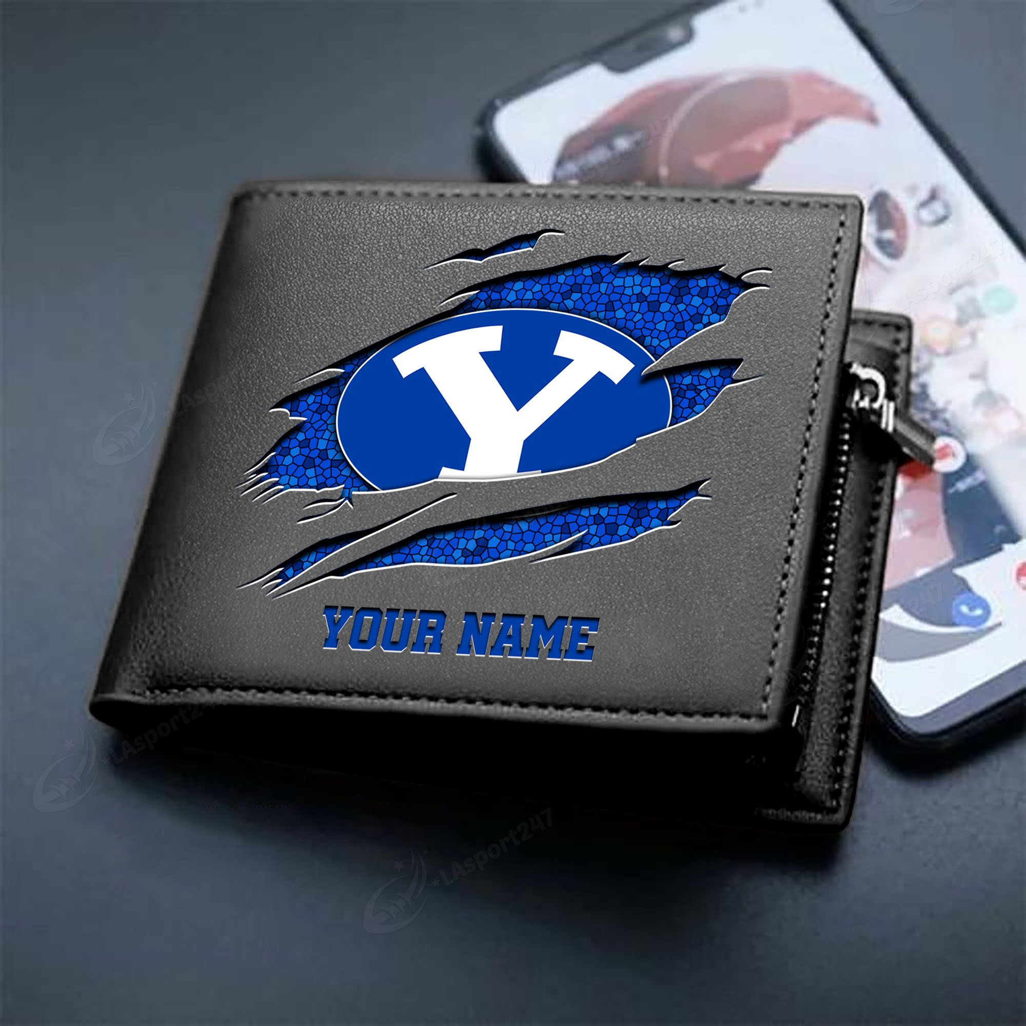 Sportswearmerch BYU Cougars NCAA Men Wallet For Fan