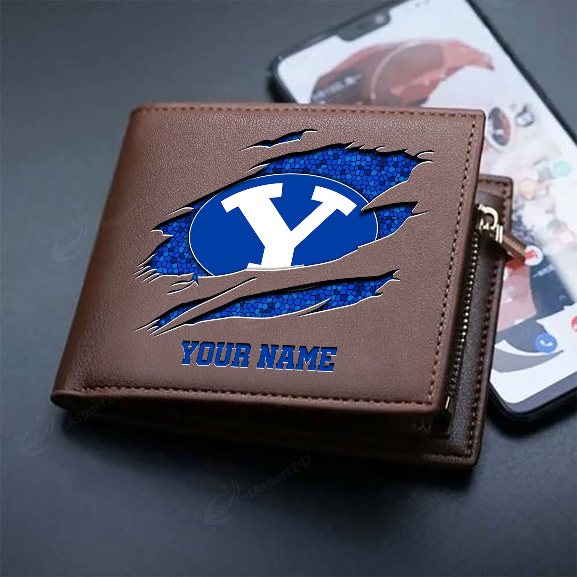 Sportswearmerch BYU Cougars NCAA Men Wallet For Fan