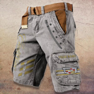Sportswearmerch Cadillac Car Denim Shorts For Fan
