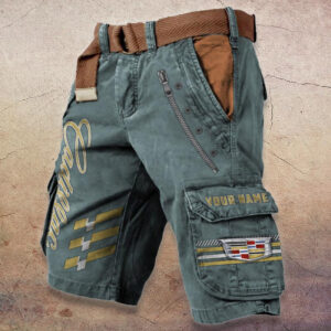 Sportswearmerch Cadillac Car Denim Shorts For Fan