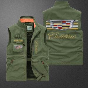 Sportswearmerch Cadillac Car Pocket Vest For Fan