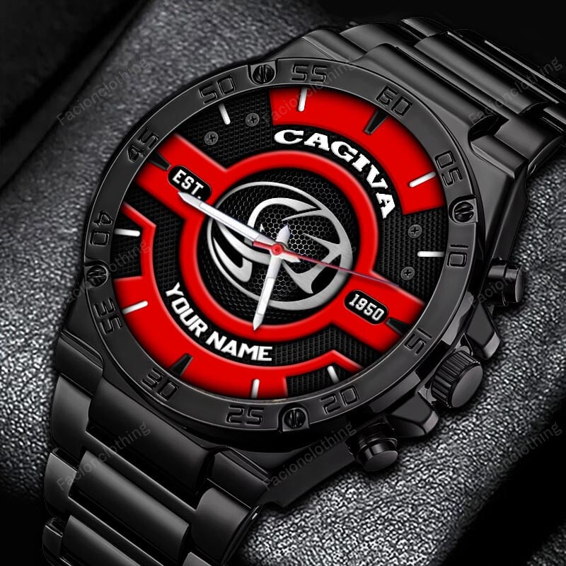 Sportswearmerch Cagiva Motorcycle Watch For Fan