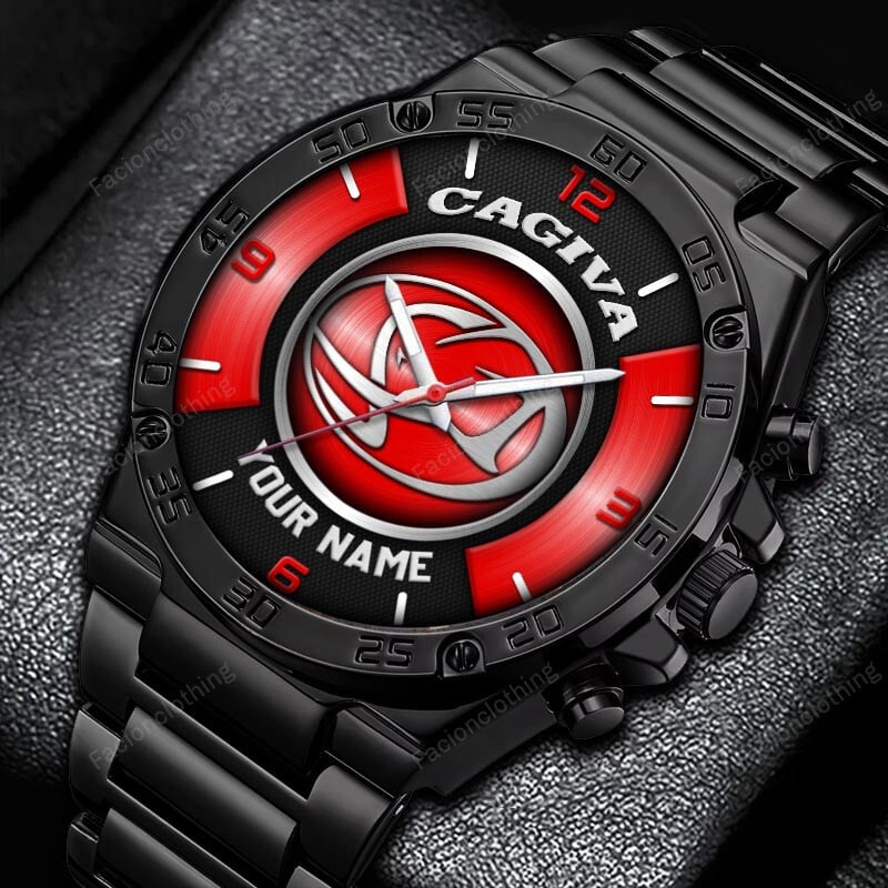 Sportswearmerch Cagiva Motorcycle Watch For Fan