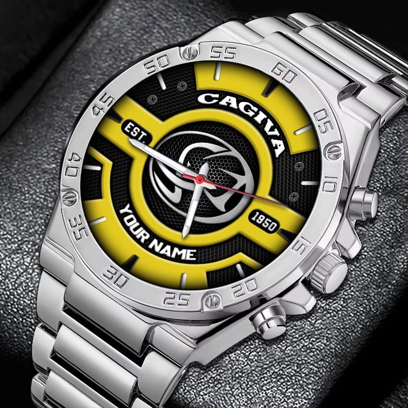 Sportswearmerch Cagiva Motorcycle Watch For Fan