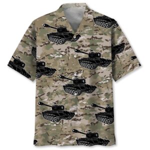 Sportswearmerch Camo Tank M4 Hawaiian Shirt For Fan