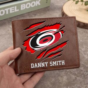 Sportswearmerch Carolina Hurricanes NHL Folded Wallet For Fan