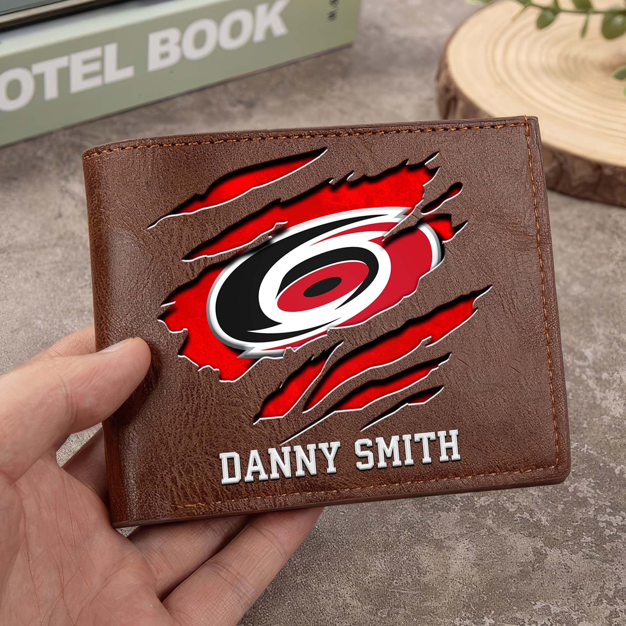 Sportswearmerch Carolina Hurricanes NHL Folded Wallet For Fan