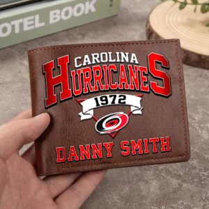 Sportswearmerch Carolina Hurricanes NHL Folded Wallet For Fan