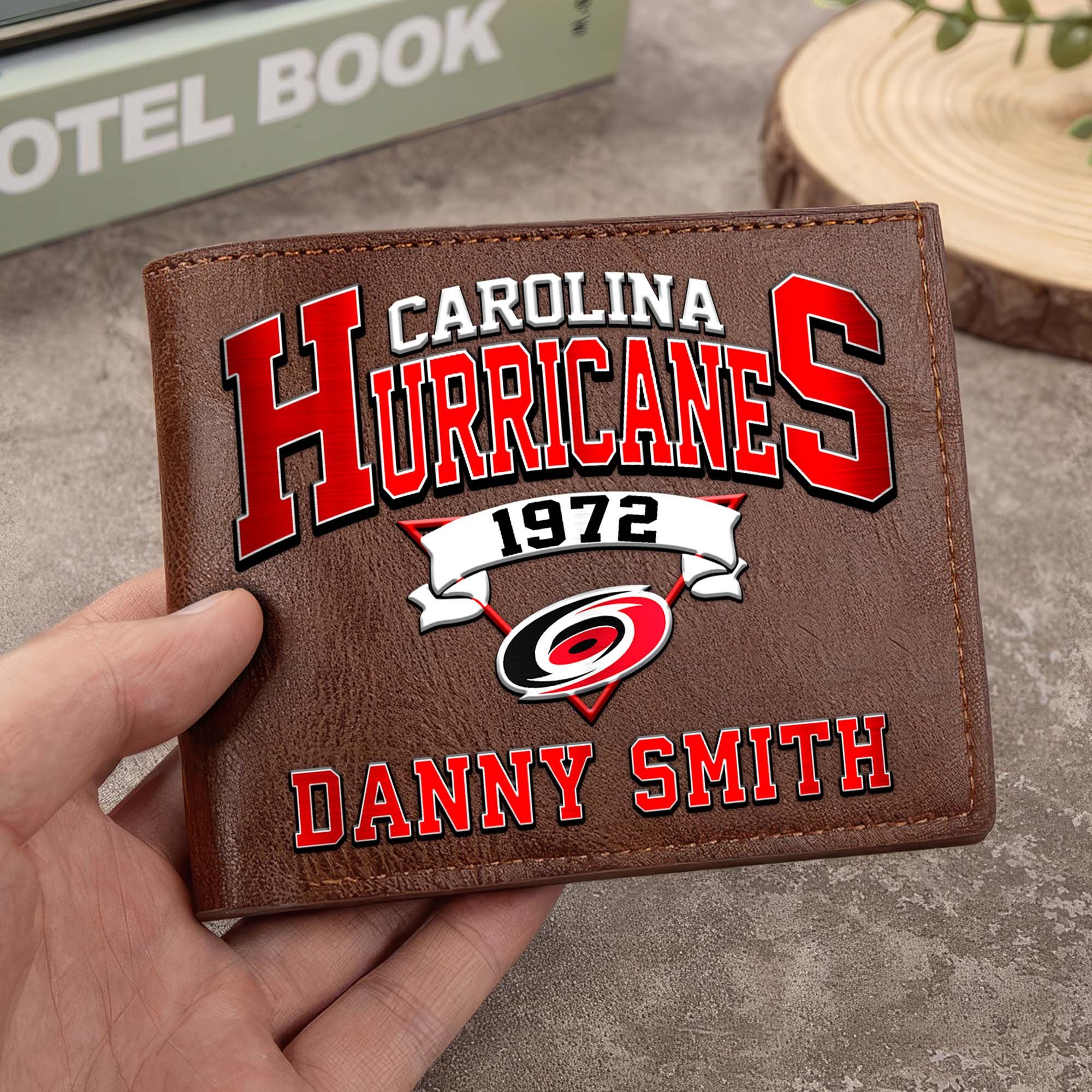 Sportswearmerch Carolina Hurricanes NHL Folded Wallet For Fan