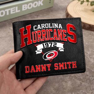 Sportswearmerch Carolina Hurricanes NHL Folded Wallet For Fan