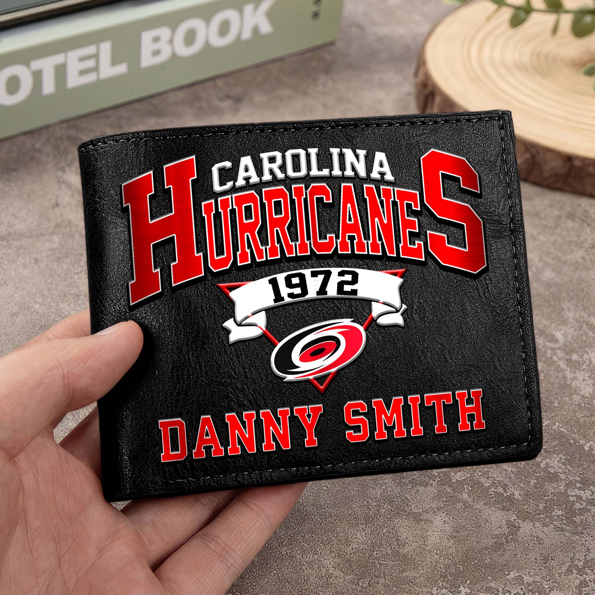 Sportswearmerch Carolina Hurricanes NHL Men Wallet For Fan