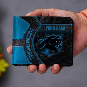 Sportswearmerch Carolina Panthers NFL Men Folded Wallet Gift For Fans