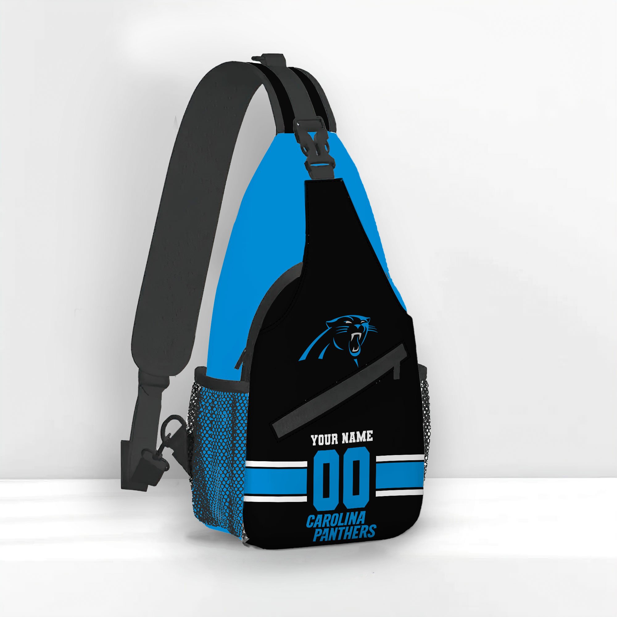 Sportswearmerch Carolina Panthers NFL Personalized Sling Bag For Fan