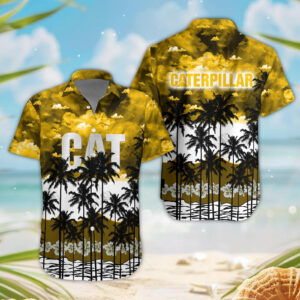 Sportswearmerch Caterpillar Car Hawaiian Shirt For Fan