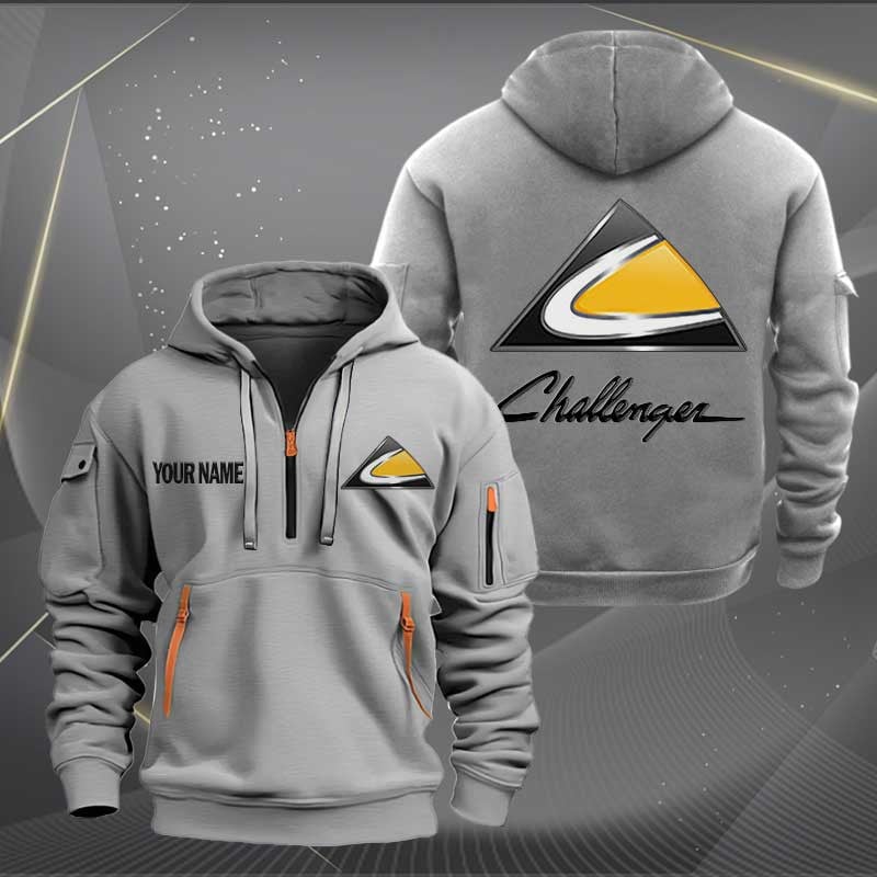Sportswearmerch Challenger Car Half Zip Hoodie For Fan