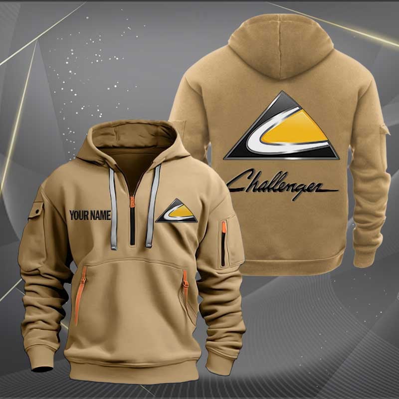 Sportswearmerch Challenger Car Half Zip Hoodie For Fan