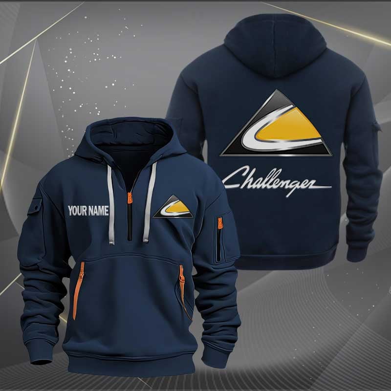 Sportswearmerch Challenger Car Half Zip Hoodie For Fan