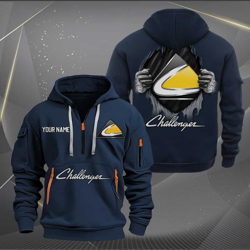 Sportswearmerch Challenger Car Half Zip Hoodie For Fan