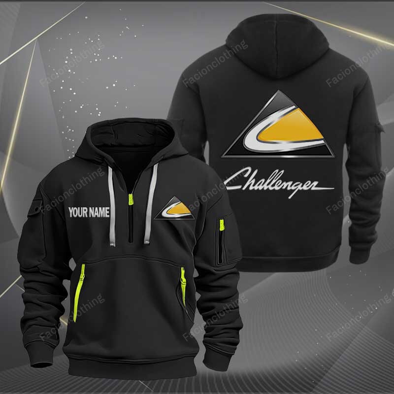 Sportswearmerch Challenger Car Half Zip Hoodie For Fan