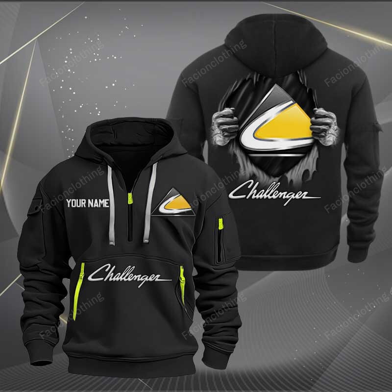 Sportswearmerch Challenger Car Half Zip Hoodie For Fan