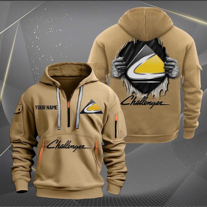 Sportswearmerch Challenger Car Half Zip Hoodie For Fan