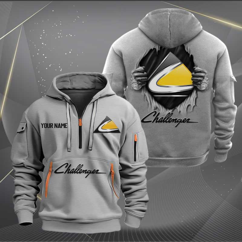Sportswearmerch Challenger Car Half Zip Hoodie For Fan