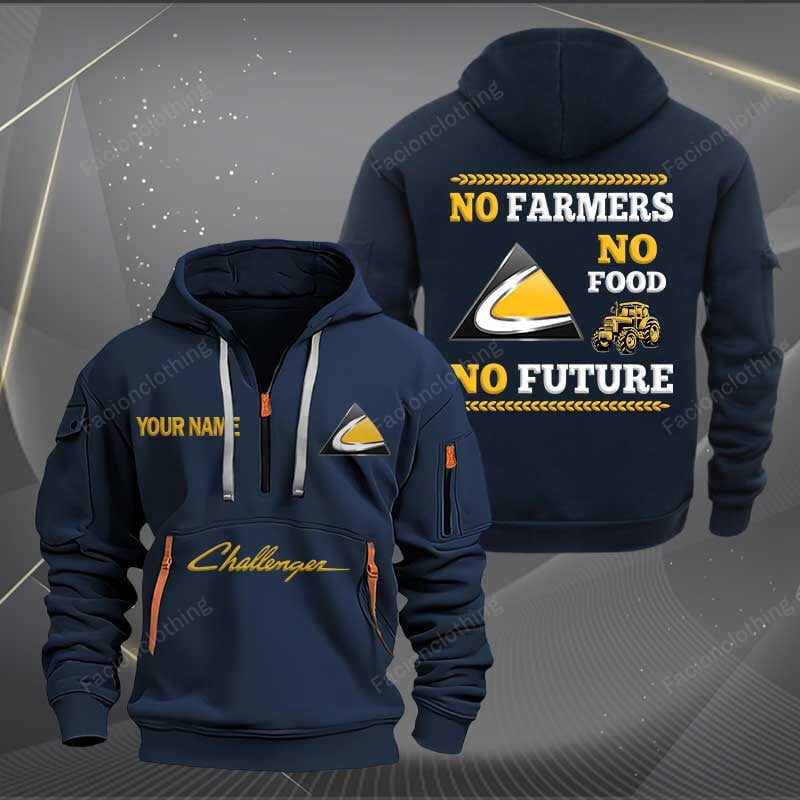 Sportswearmerch Challenger Car Personalized Half Zip Hoodie For Fan